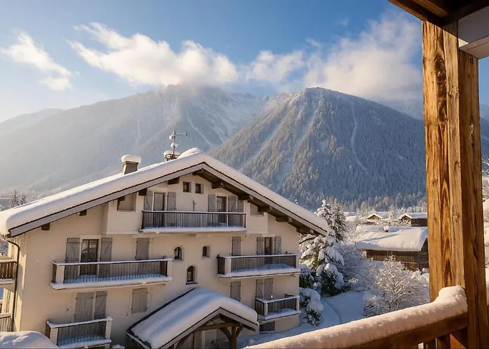 Apartment Modern Flat With Parking And Views Of Brevent